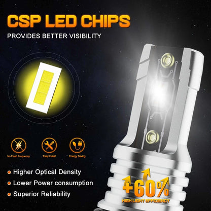 9006 (HB4) LED Headlight Bulb for NUVISION (2400LM)
