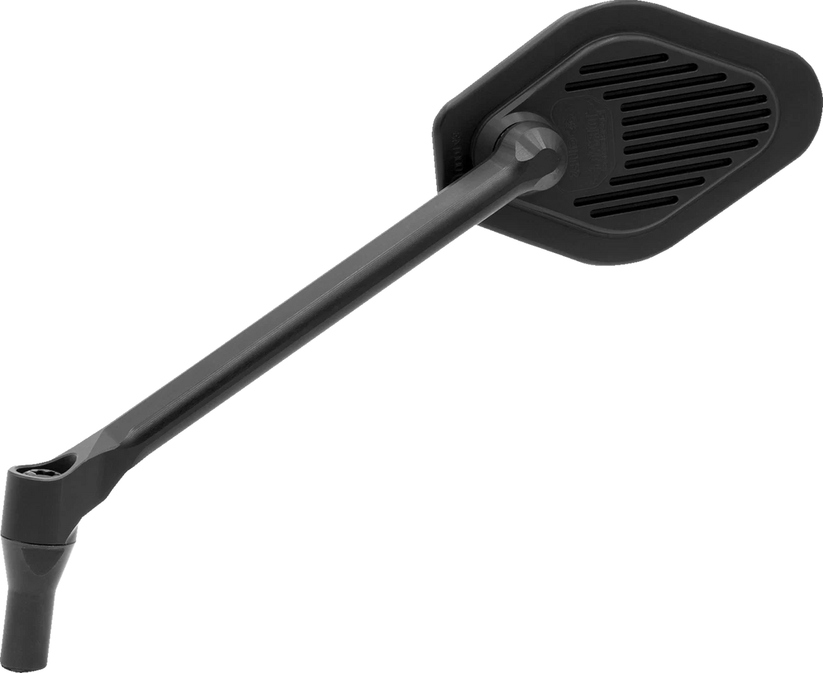 Adjustable Black Long Stem Diamond Mirror for Harley Davidson