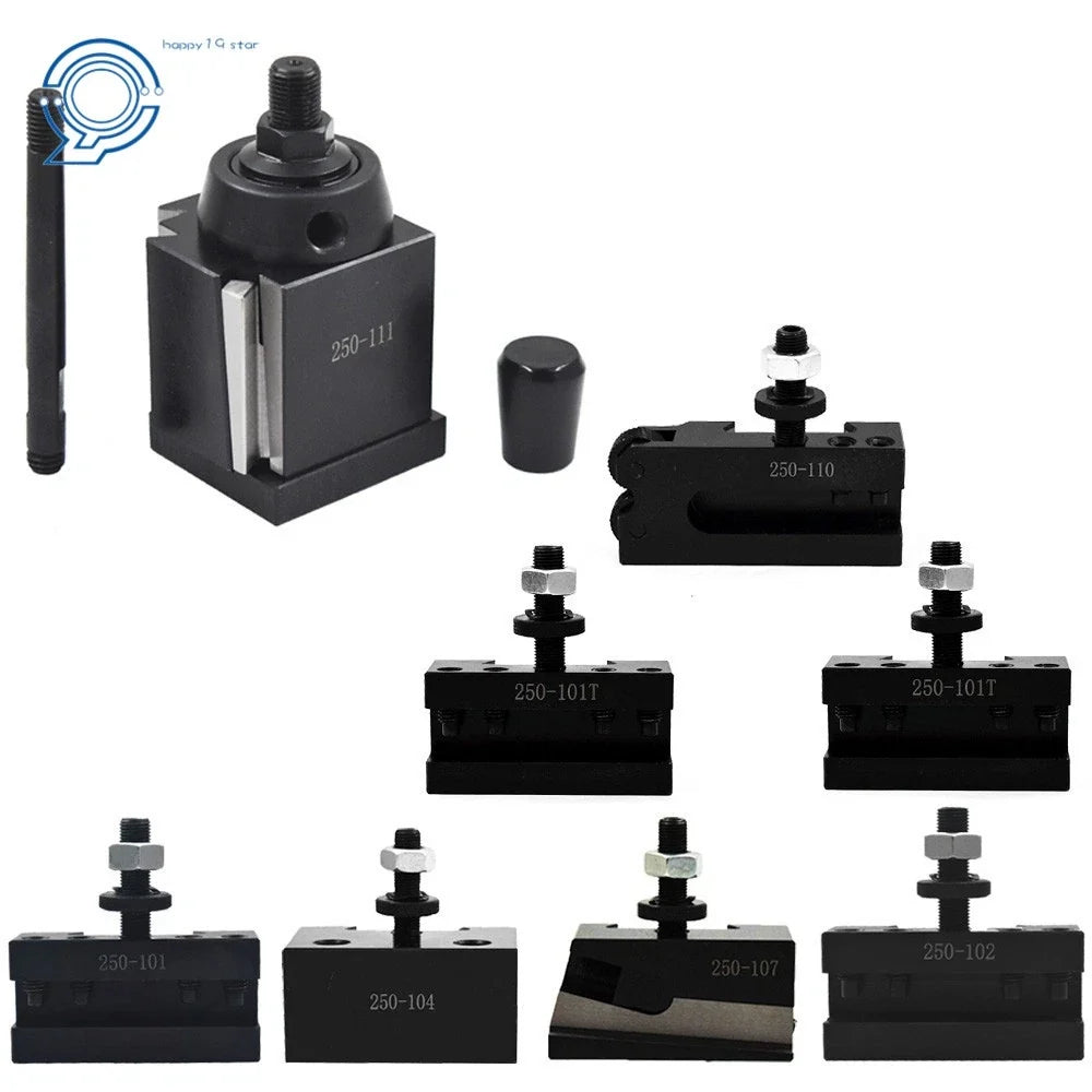 Set of 4 Wedge ToolPost for Lathe 6-12"