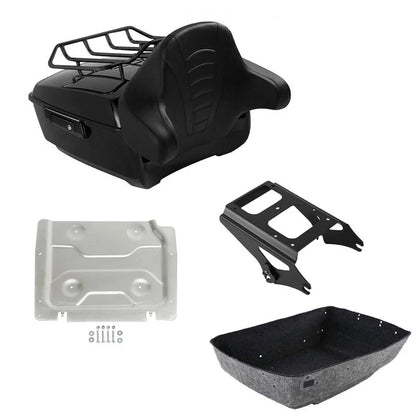 Trunk Backrest Mount Rack Plate for Harley Touring (2009-2013)