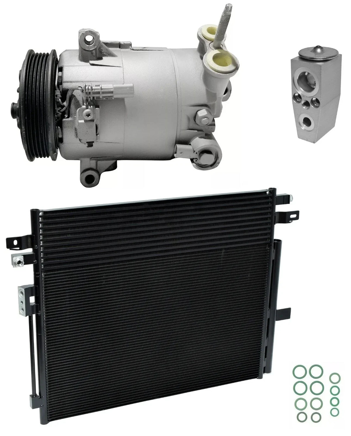 AC Compressor Kit With Condenser for Chevy Colorado 3.6L (2022–2023)