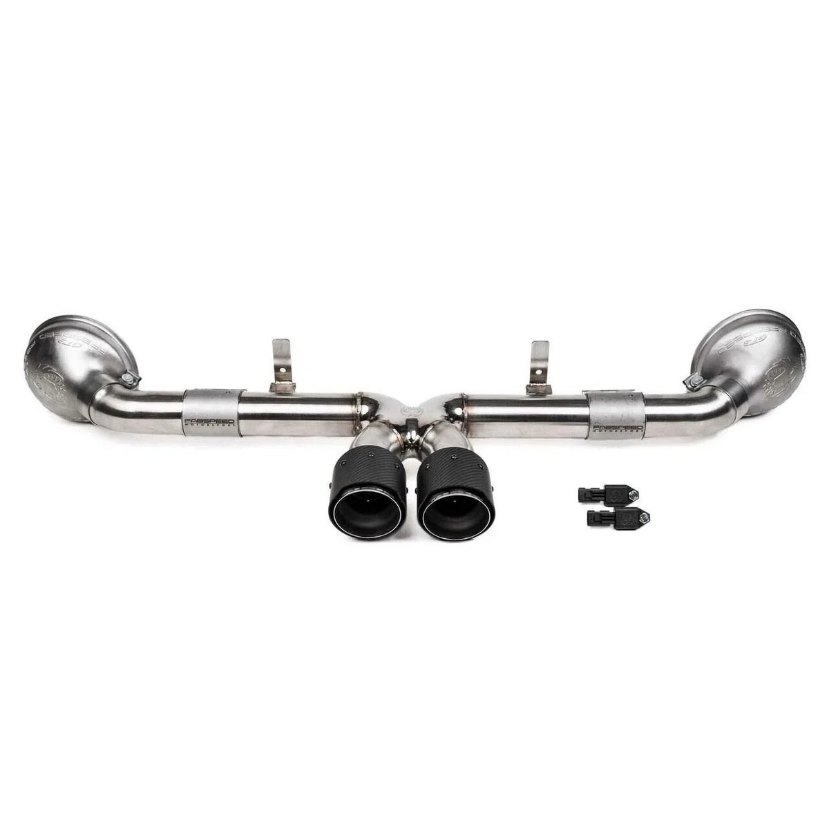 Fabspeed Supercup Exhaust System for Porsche 992 GT3 (2022–Present) Satin Black Tips