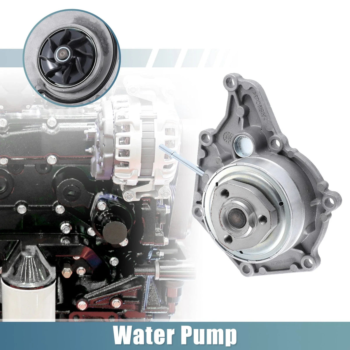 Engine Cooling Water Pump No. 06E121016G for Audi Q5 A7 Quattro (2012–2015)