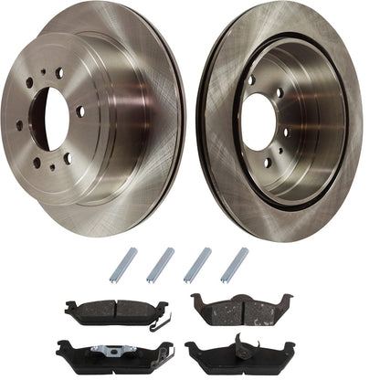 Rear Brake Rotor and Pad Kit for F-150 (2004–2011)