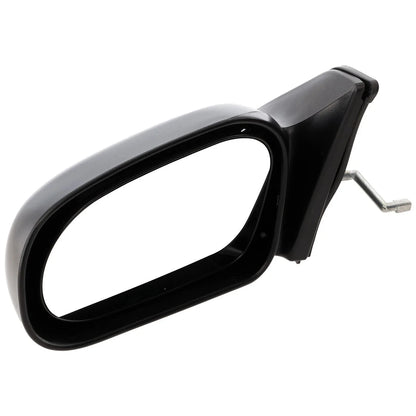 Textured Black Manual Remote Mirror for 1991-1994 Toyota Tercel Left Side