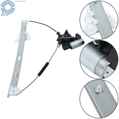 Window Regulator Assembly with Motor for Mazda 3 Front Passenger 2004-2009