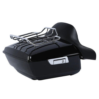 Trunk Backrest Pad Mount Rack for Harley Electra Glide King (1997–2008)