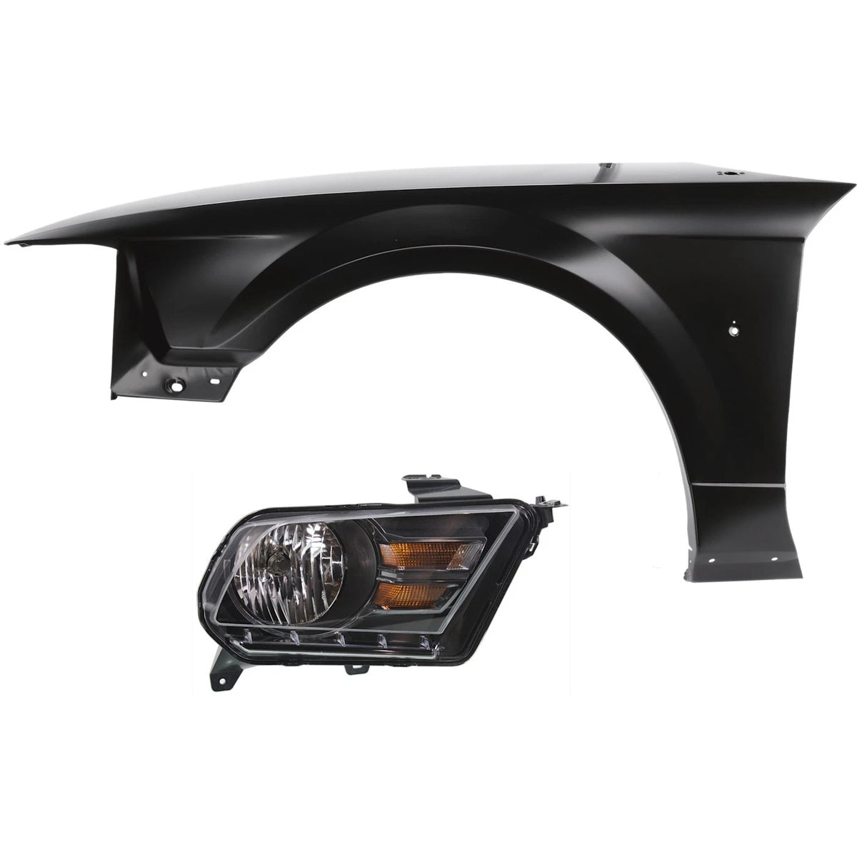 Headlight Passenger Right Side for Ford Mustang (2010–2014)