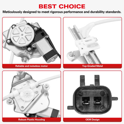 Power Window Regulator with Motor for Jeep Liberty (2002–2007)