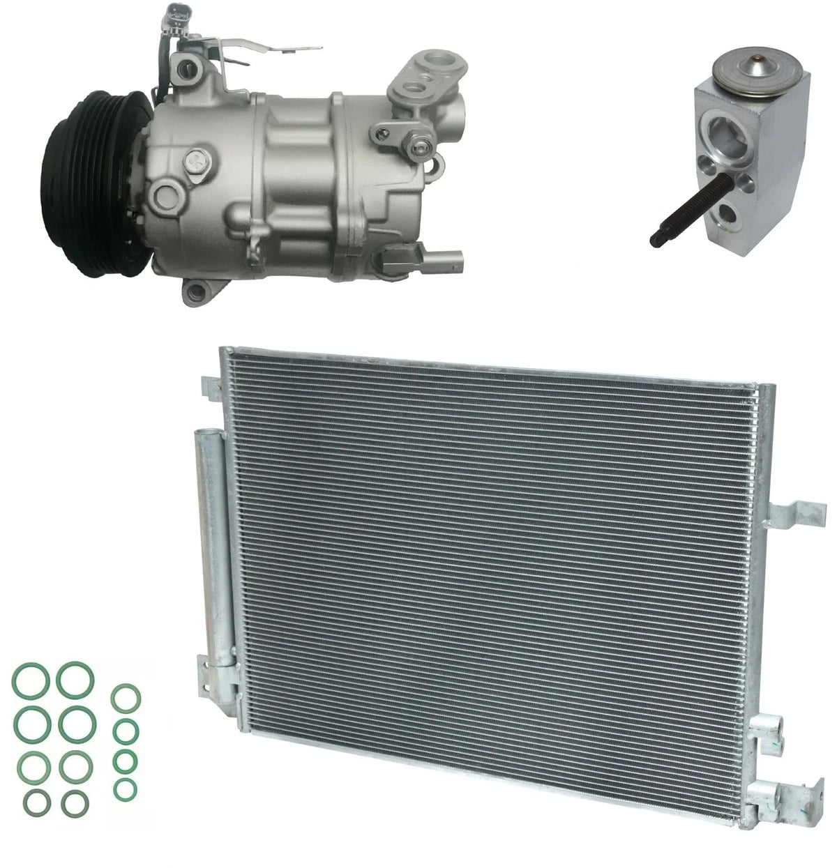 AC Compressor Kit With Condenser for Cadillac CTS 2.0L (2017–2019)