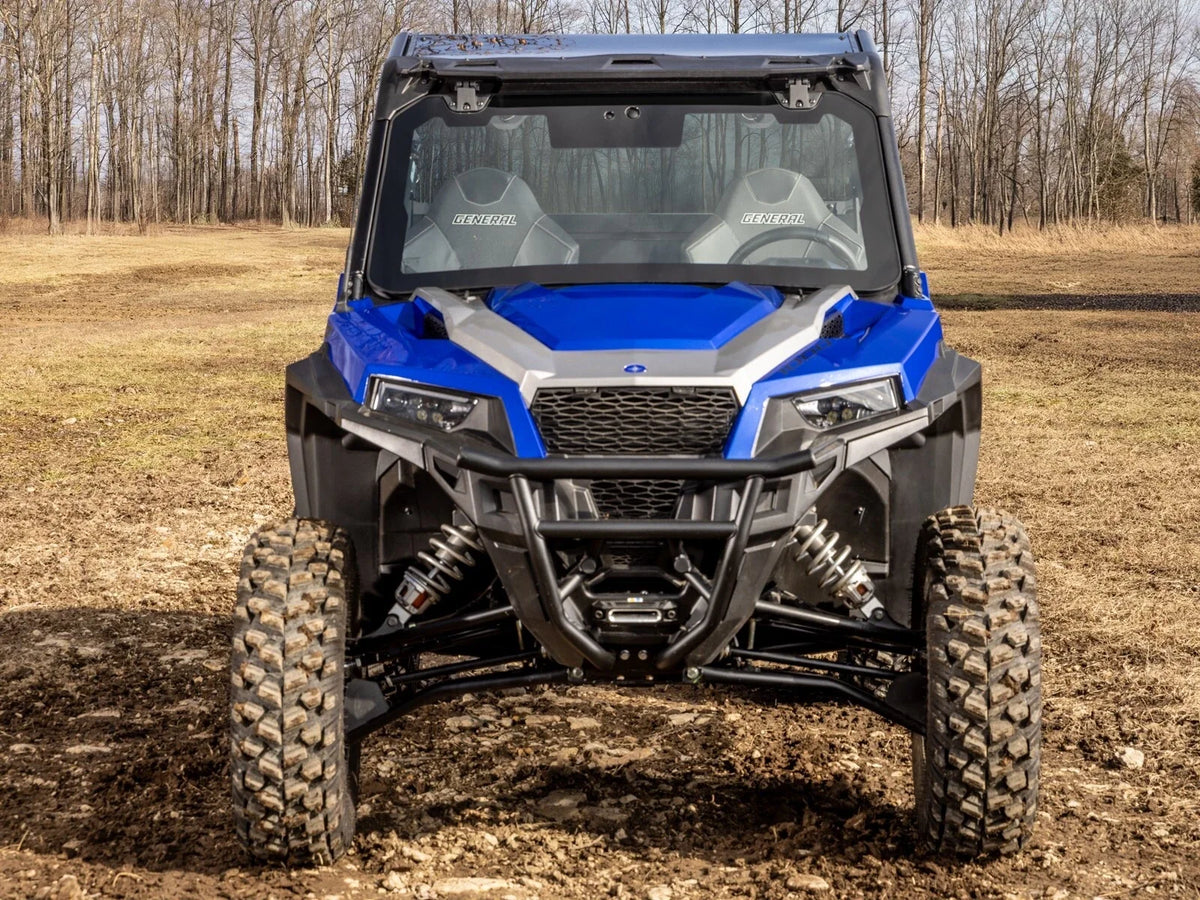 SuperATV Windshield Power Flip Glass for Polaris General XP 1000 (2020-2023)