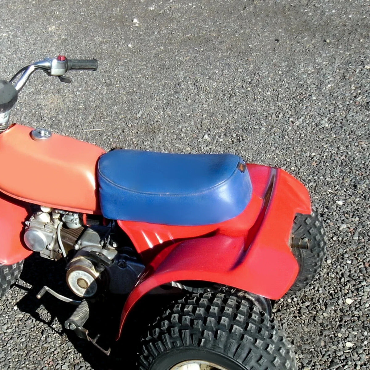 Mudguard Protector Rear Fender in Red for Honda ATC70 (1978–1985)