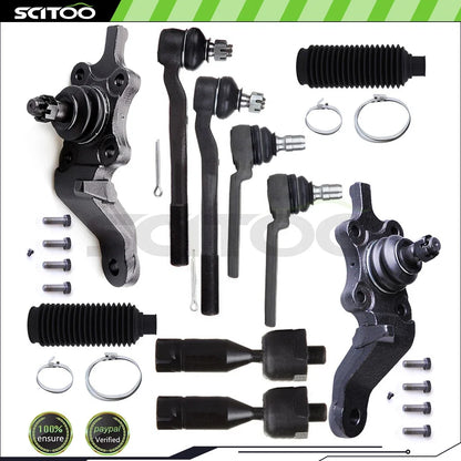Front Tie Rod End Ball Joint Suspension Kit for 4Runner 1996-2002