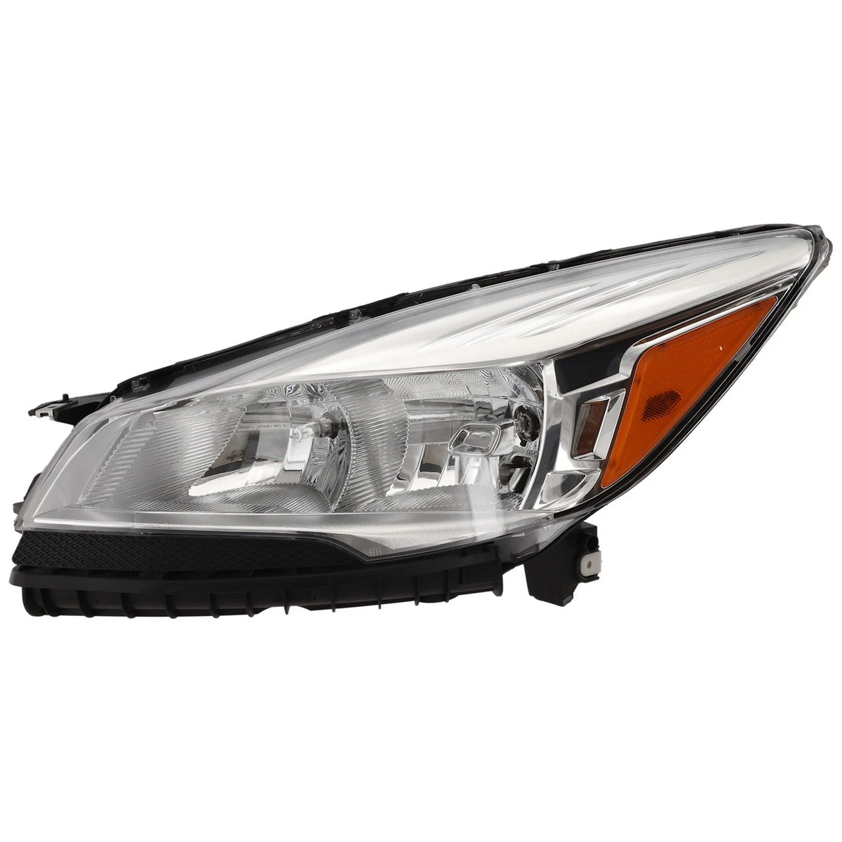 Driver Side Headlight for Ford Escape (2013–2016) Halogen with Bulb