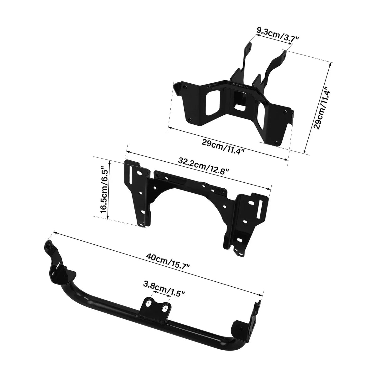 Windshield Bracket & Headlight Fairings for Harley Street Bob (18-25)