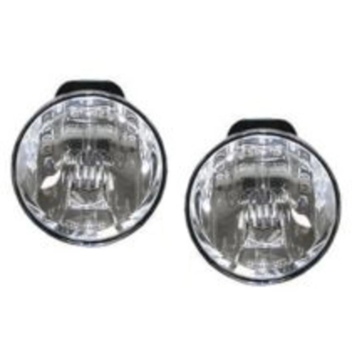 Set of 2 Clear Lens Fog Lights for Buick Rendezvous (2002–2007) LH & RH w/ Bulbs