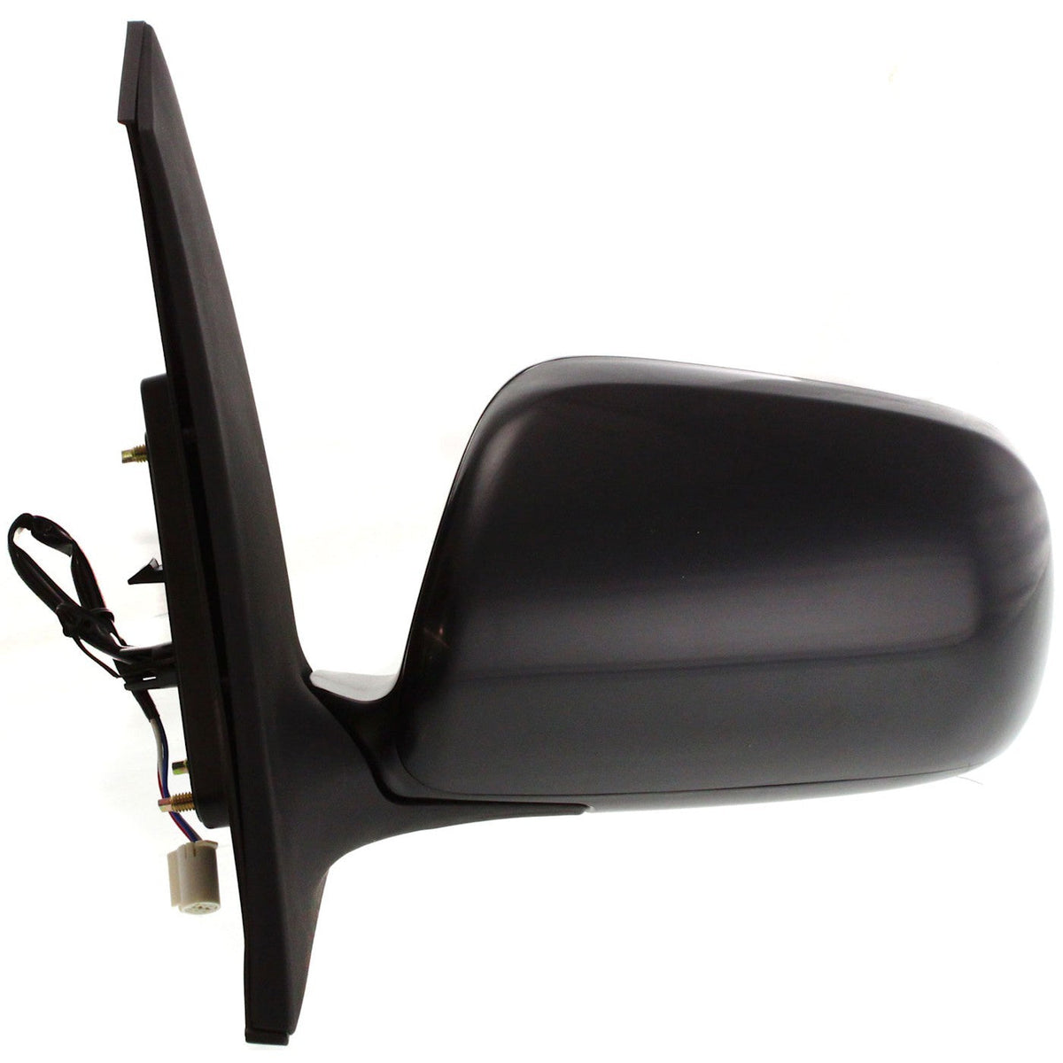 Set of 2 Black Folding Power Side View Door Mirrors for Prius (2008–2009)