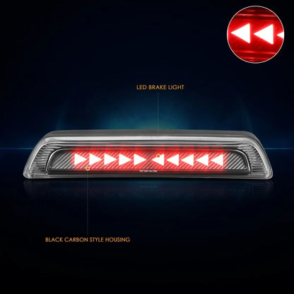 Third Tail Brake Light with Sequential Triangle LEDs for 2007–2017 Tundra