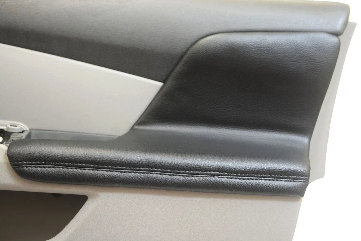 2X Door Armrest Leather Covers for Honda Odyssey (2011–2017) Black