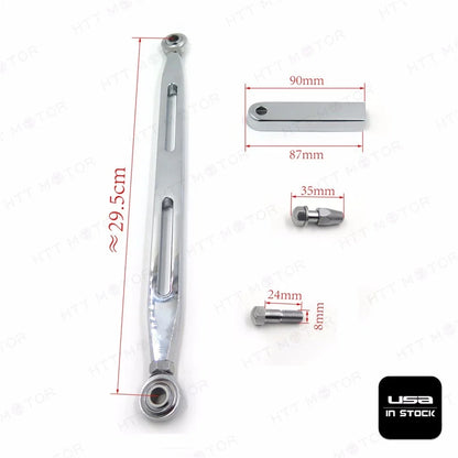 CNC Chrome Gear Shift Linkage for Harley Davidson Electra Glide (2000–2023)