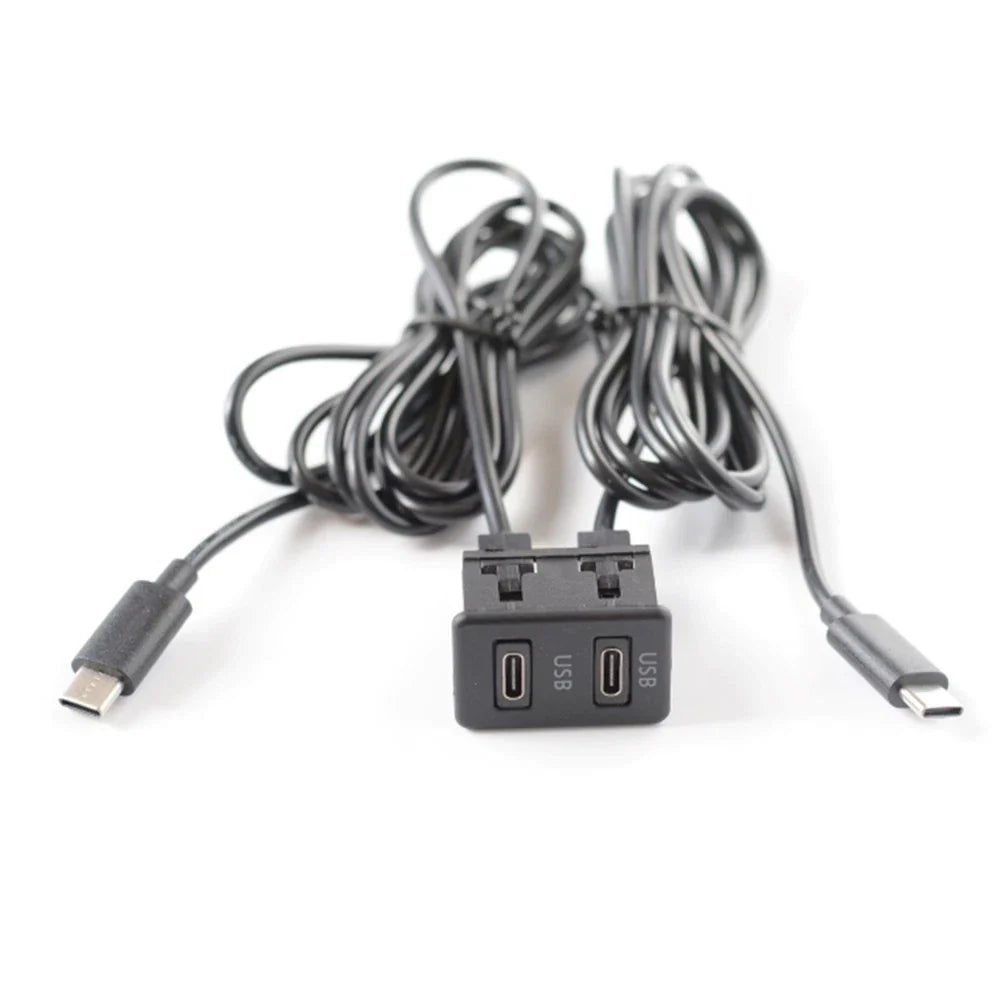 Type C Interface Socket for Efficient Space Use (145cm)
