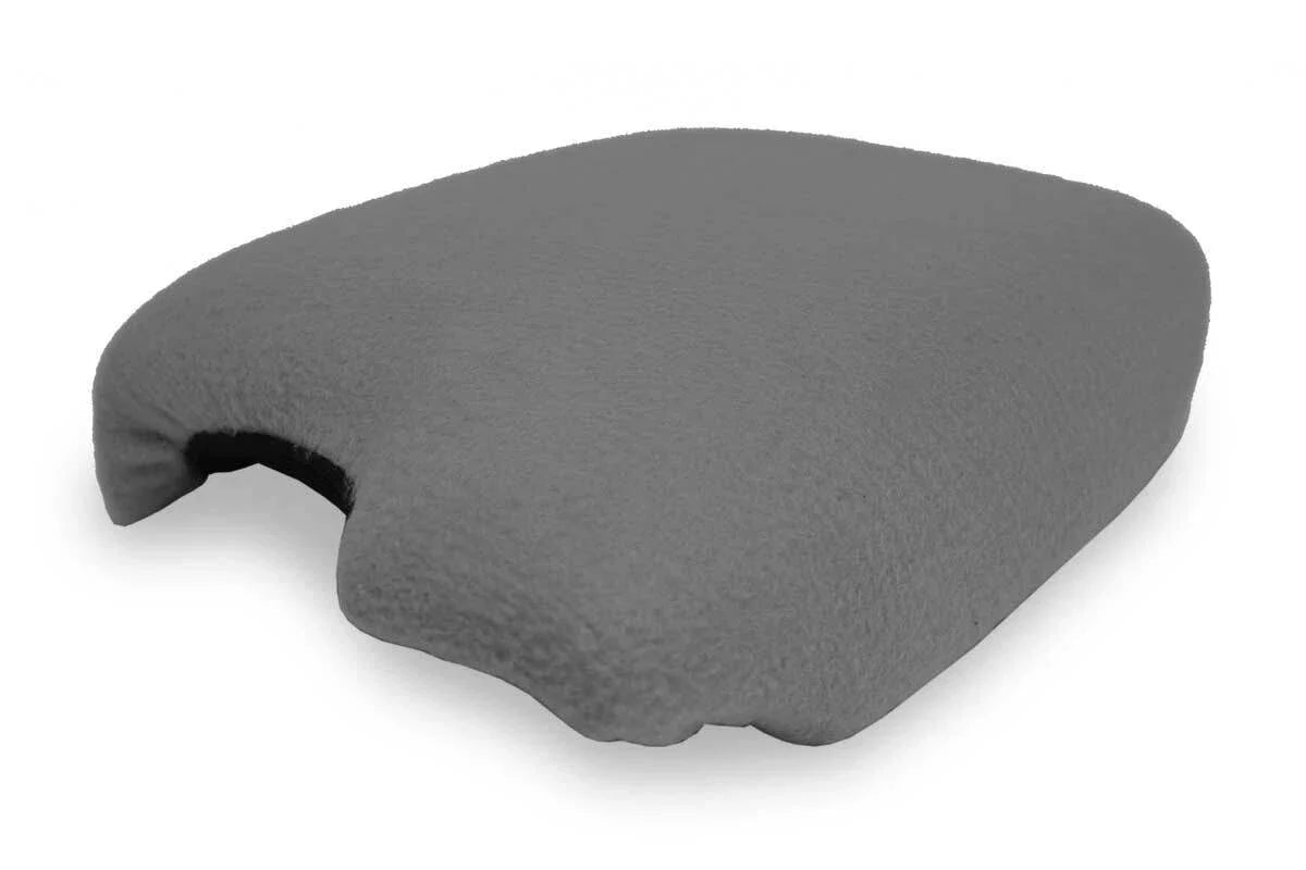 Fleece Console Lid Armrest Cover for Honda Accord (2013–2017) Gray