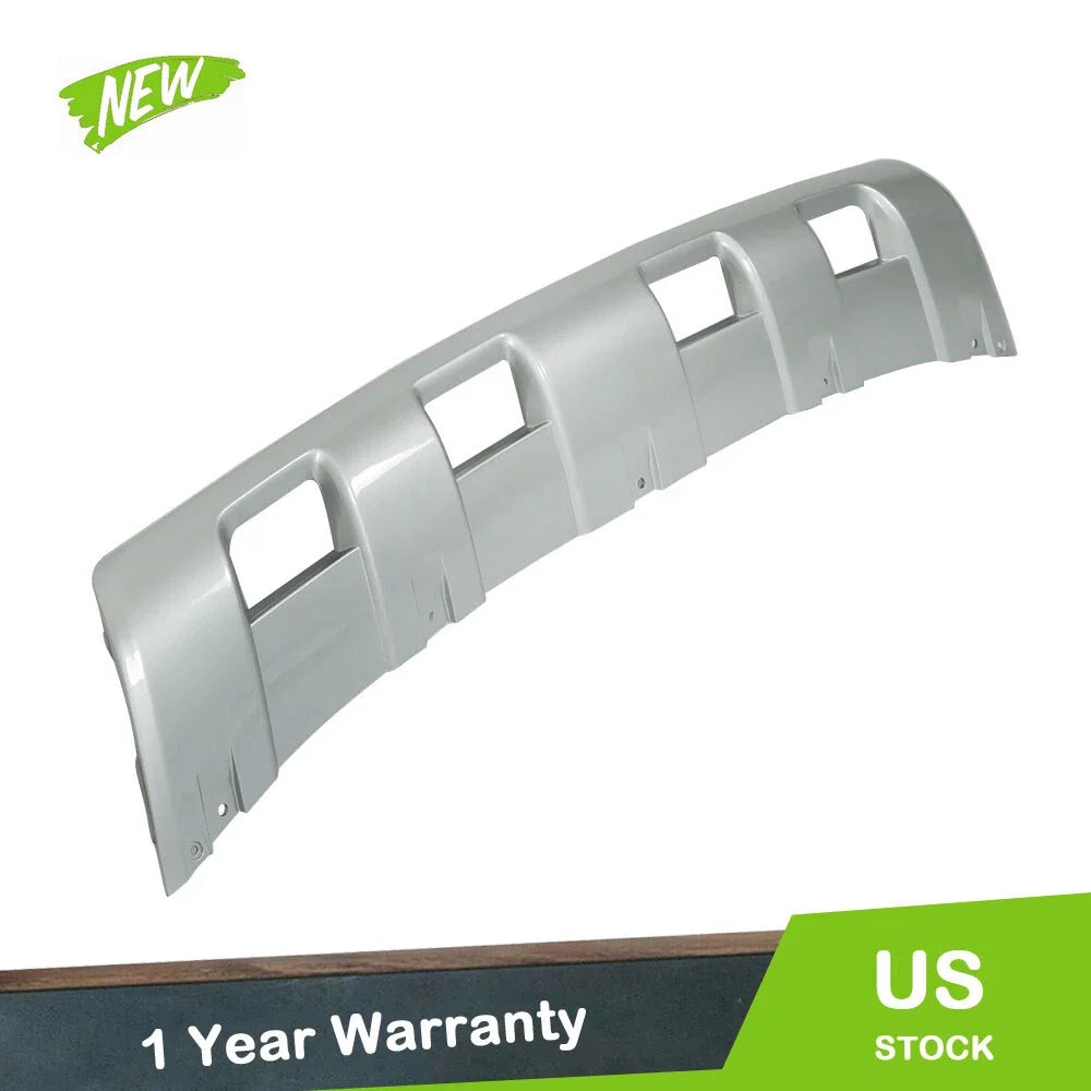 Front Bumper Lower Valance Panel for Ford Explorer (2020–2022) Silver Plastic