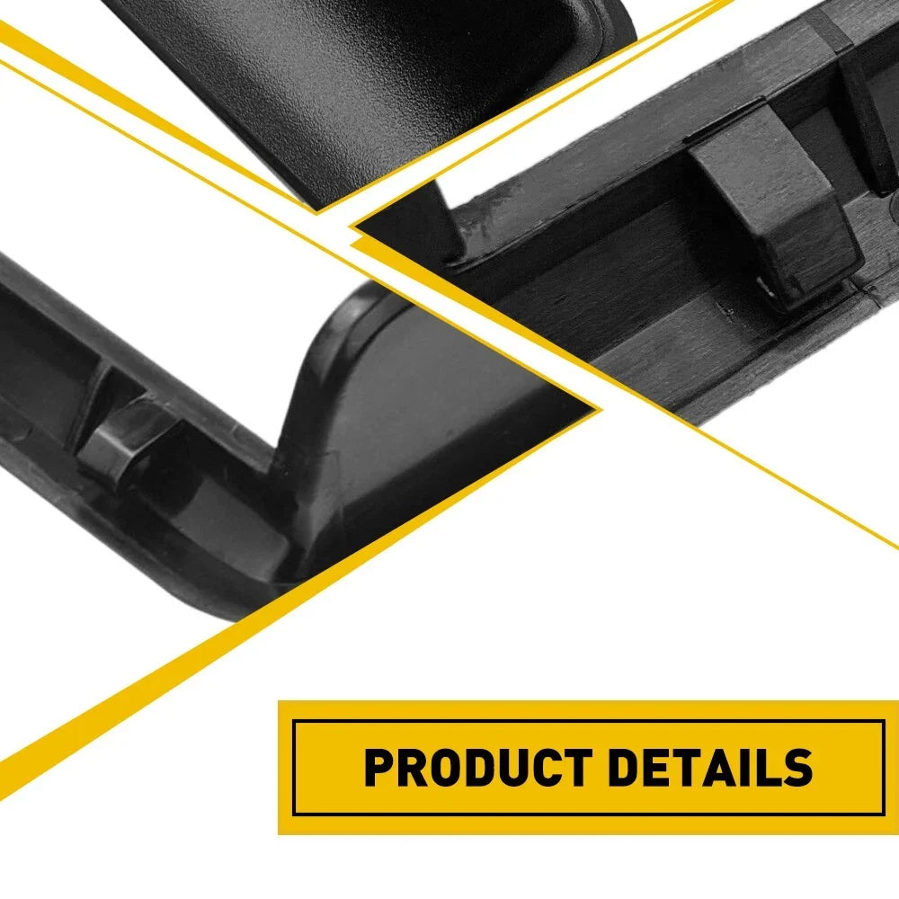 Tailgate Trim Bezel Handle for Chevy GMC K1500 C1500 (1988-1999) - Black