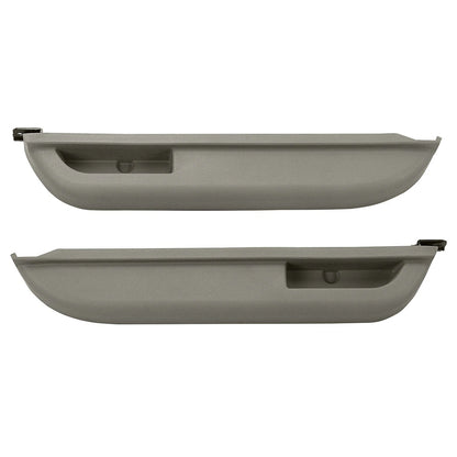 Front Door Armrests Gray Pair for Chevy Blazer C/K1500 C/K2500 1990-1994