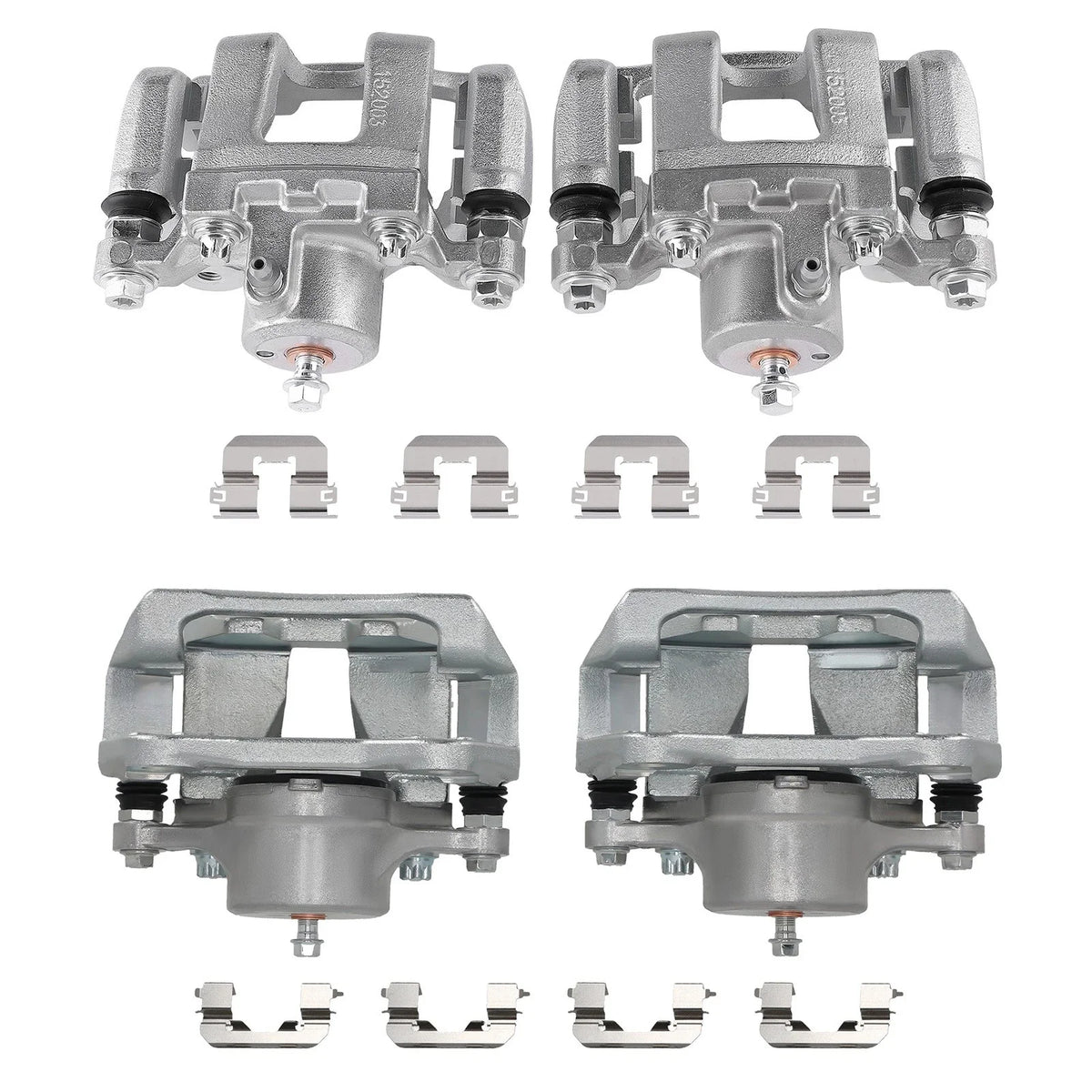 Front Rear Brake Caliper Set for Hyundai Sonata Kia Optima (2011–2015)