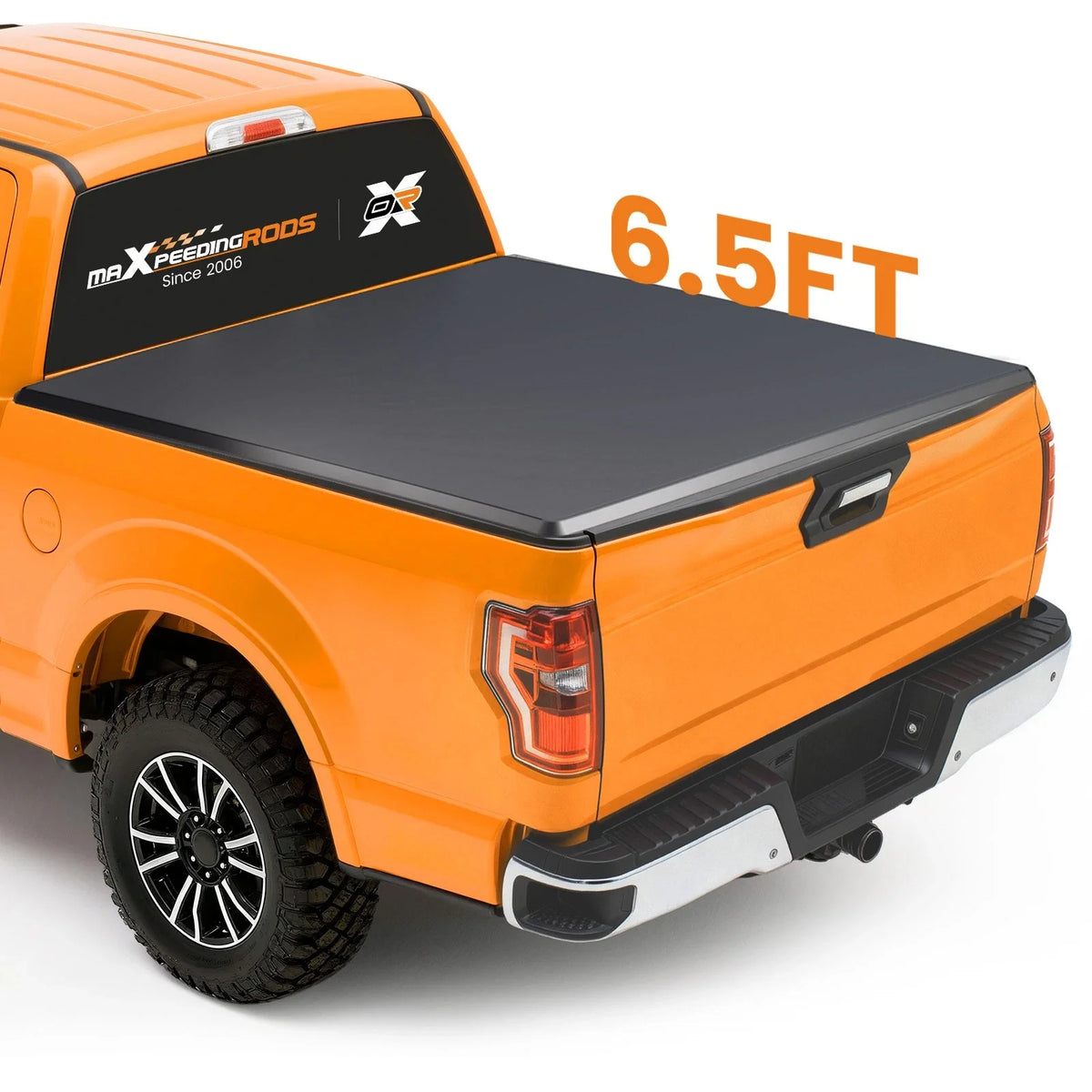 6.5FT Soft Tonneau Cover for 2014-2018 Chevrolet Silverado / GMC Sierra 1500