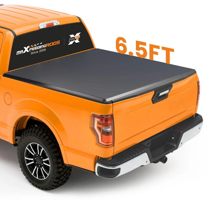 6.5FT Soft Tonneau Cover for 2014-2018 Chevrolet Silverado / GMC Sierra 1500