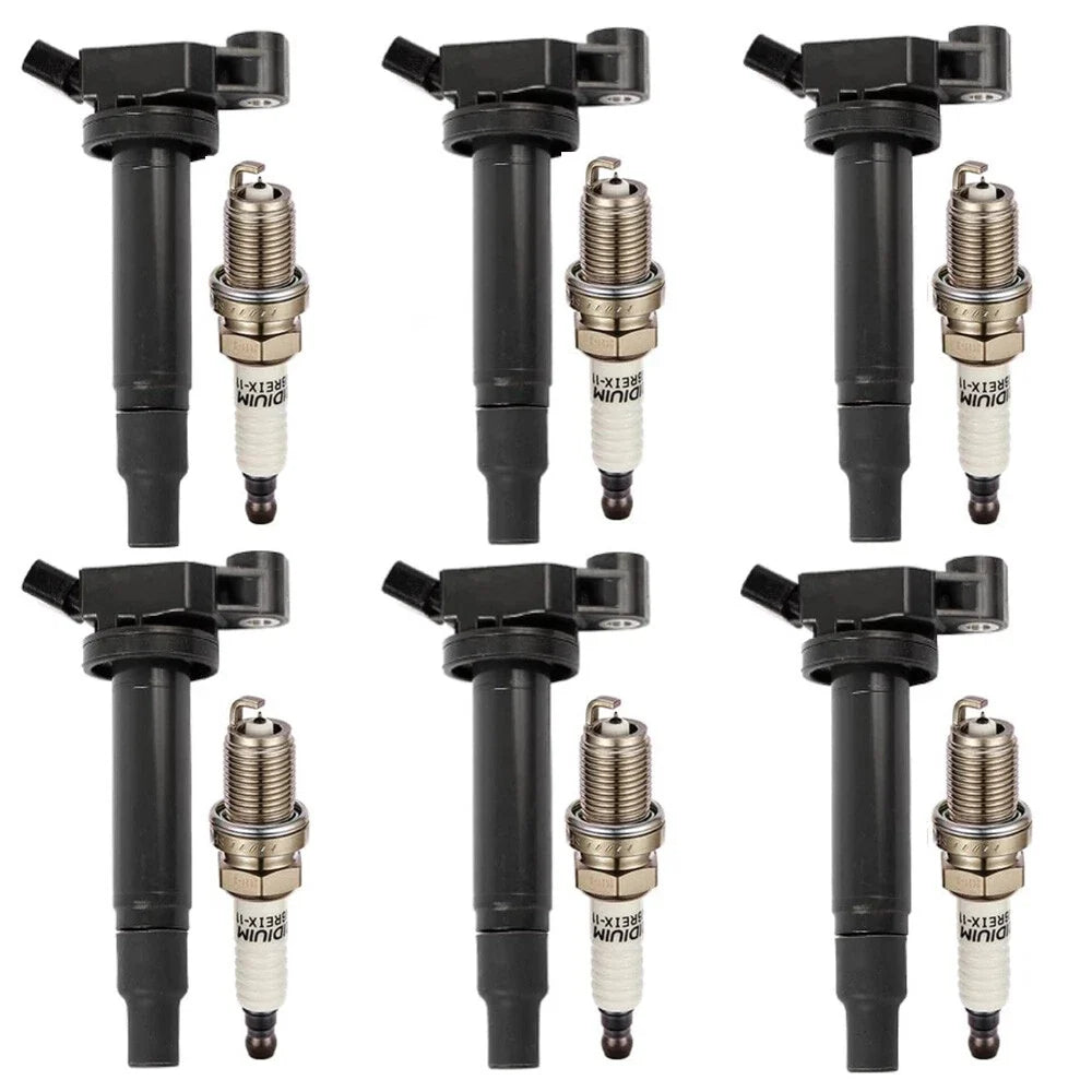 6X Ignition Coil + 6X Spark Plug for Lexus ES300 RX300 V6 3.0L (1999–2003)