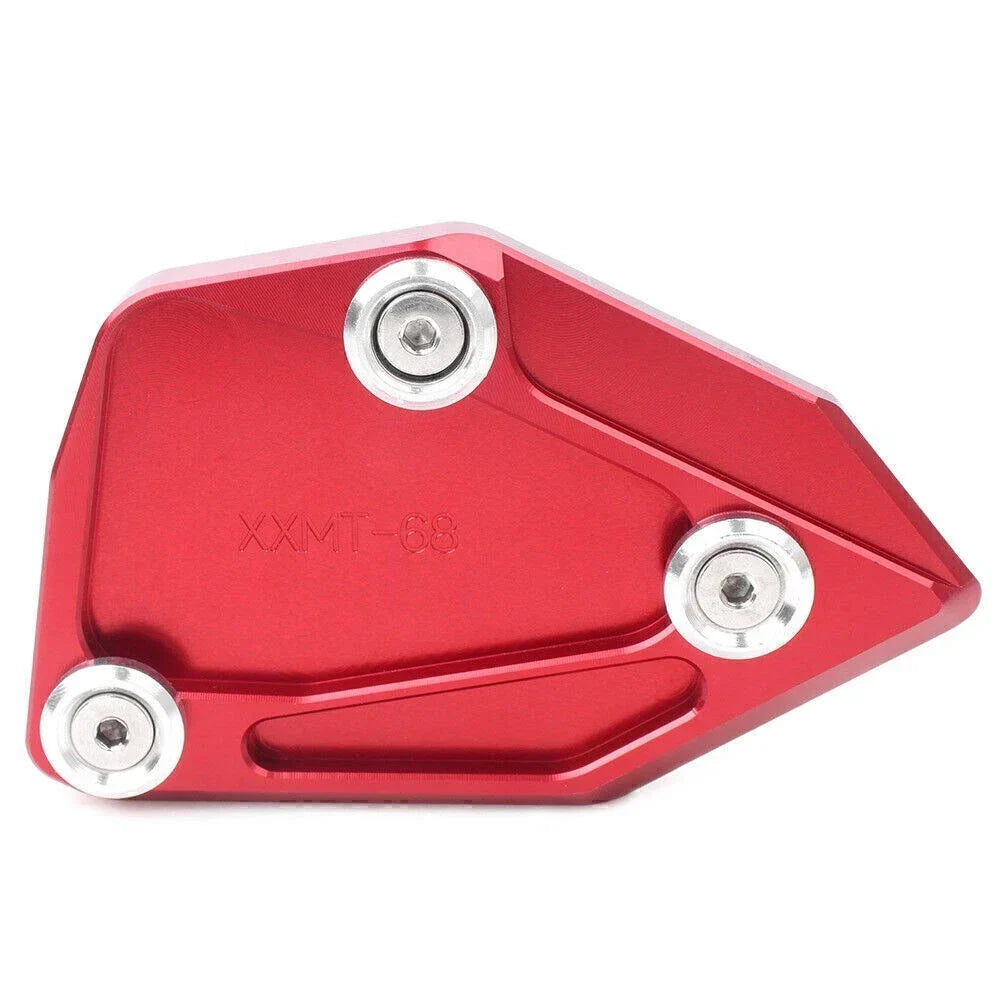 RED Kickstand Foot Side Stand Extension Pad for BMW C650 GT 2012-2016