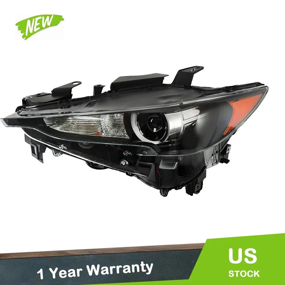 LED Headlight for Mazda CX-5 (2017–2021) Black Clear LH Driver