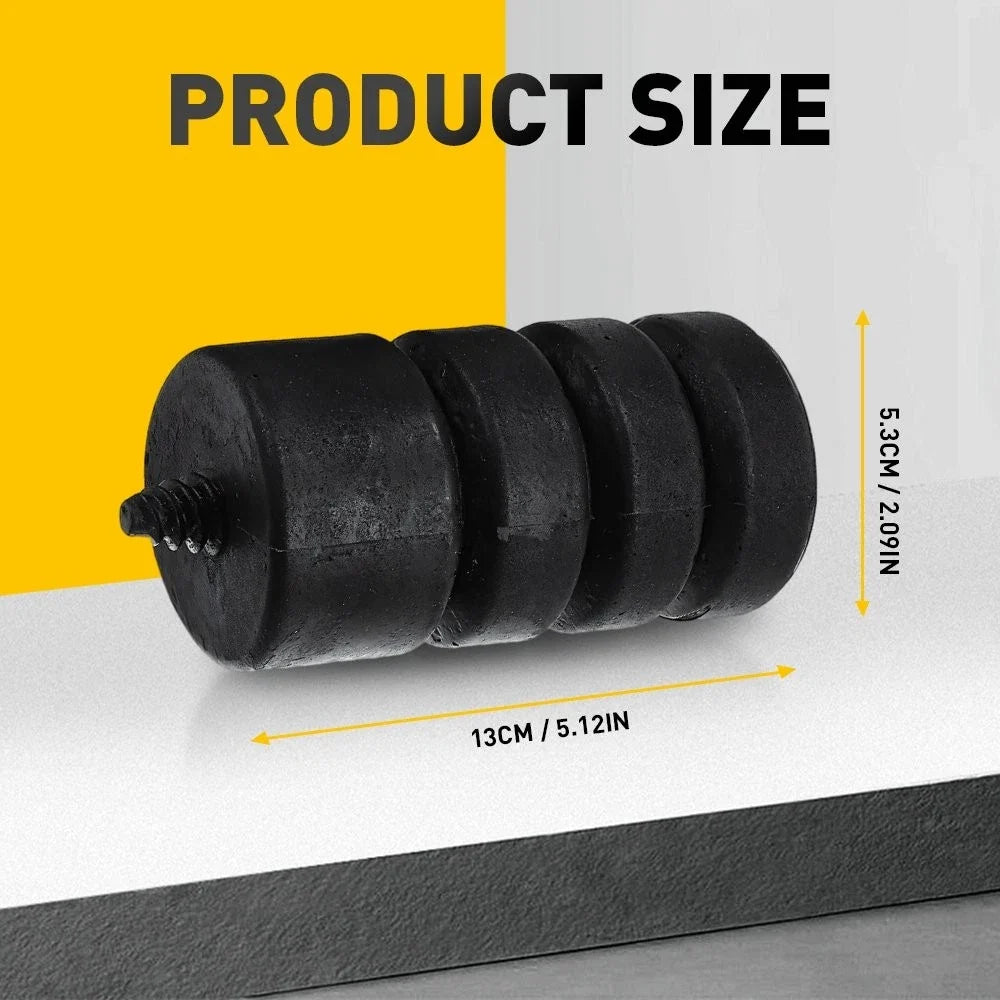 2X Tailgate Spare Tire Bumper Stop Pad for Jeep Wrangler JL (2018–2023)