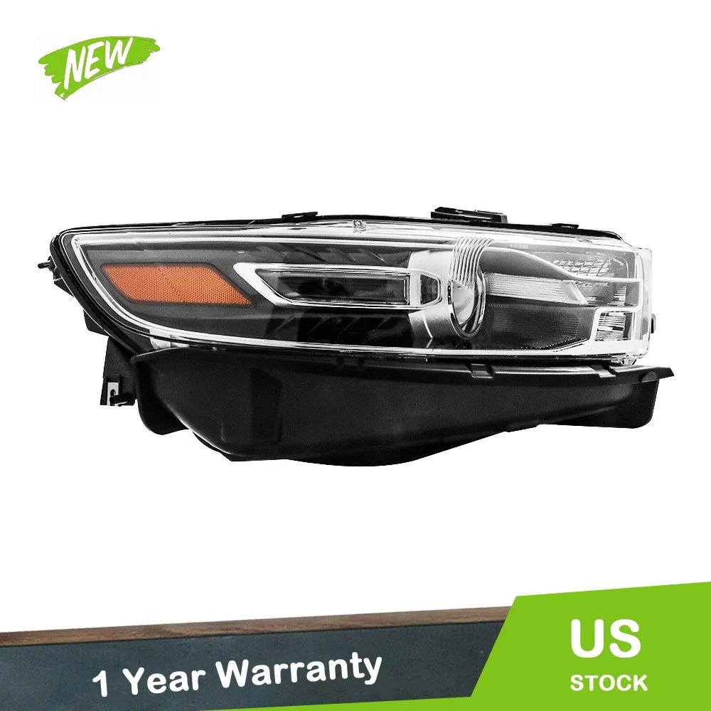 Halogen Replacement Headlight for Ford Taurus (2016–2019) Right Clear Lens