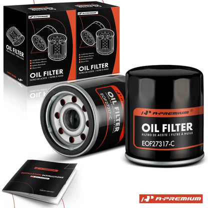 2X Engine Oil Filter for Nissan Altima (1998–2003) & Sentra (2000–2006)