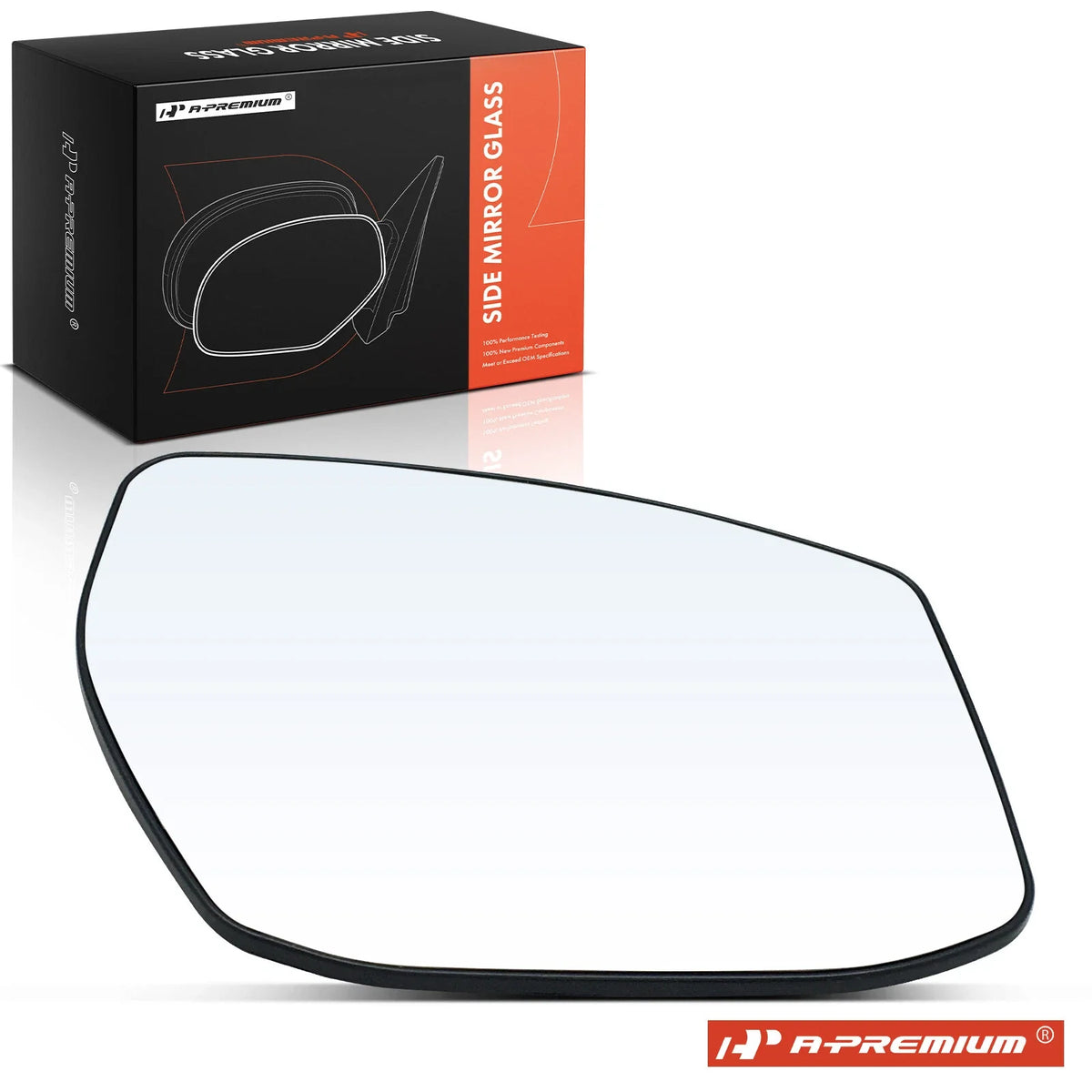 Heated Passenger Power Mirror Glass for Nissan Altima, Sentra (2013–2018)