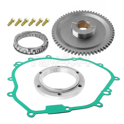 Starter Clutch Gear Bearings and Gasket for YFM350 Yamaha 2000-2006