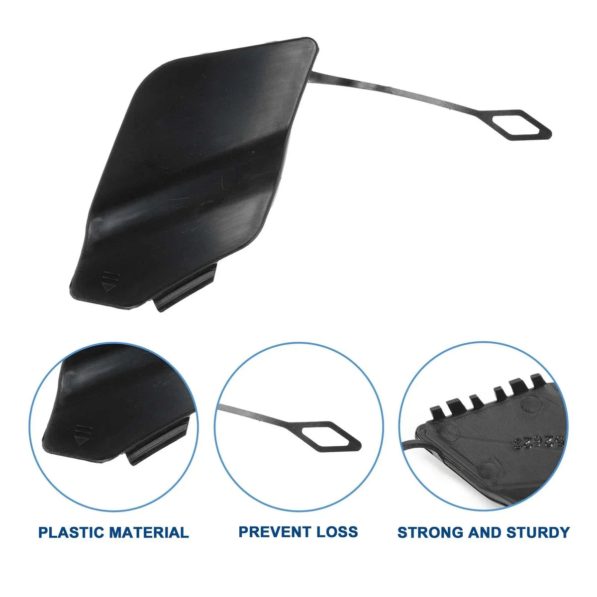 Front Tow Hook Cover for Mercedes-Benz SLK W172 (2004-2011) Bumper