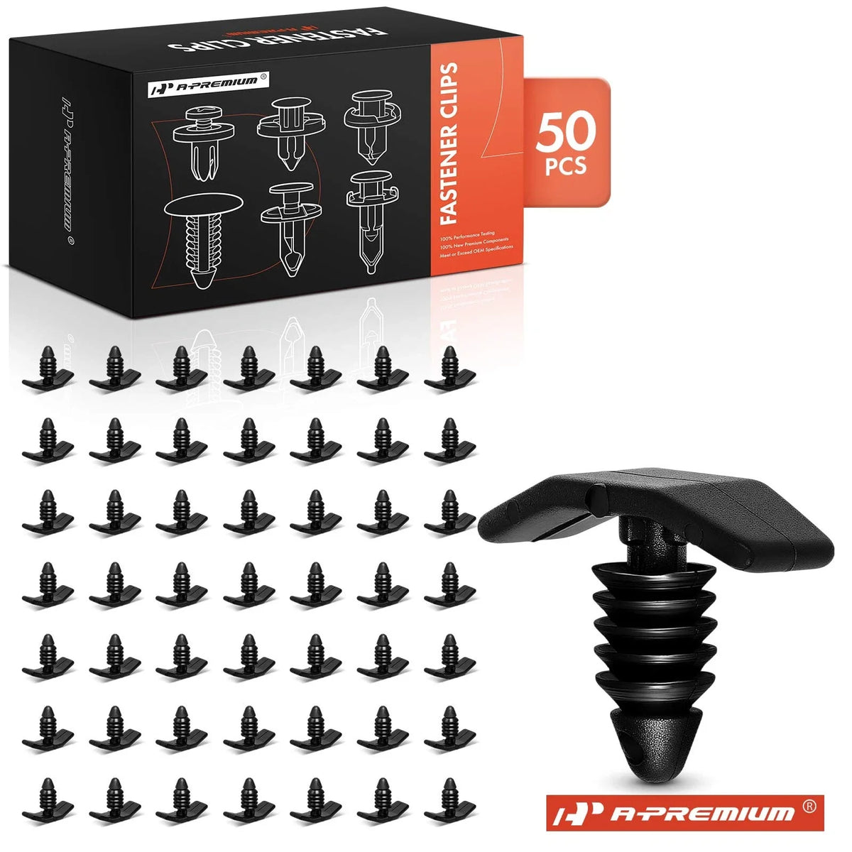 50x Nylon Cowl Insulation Retainers for GM Ford