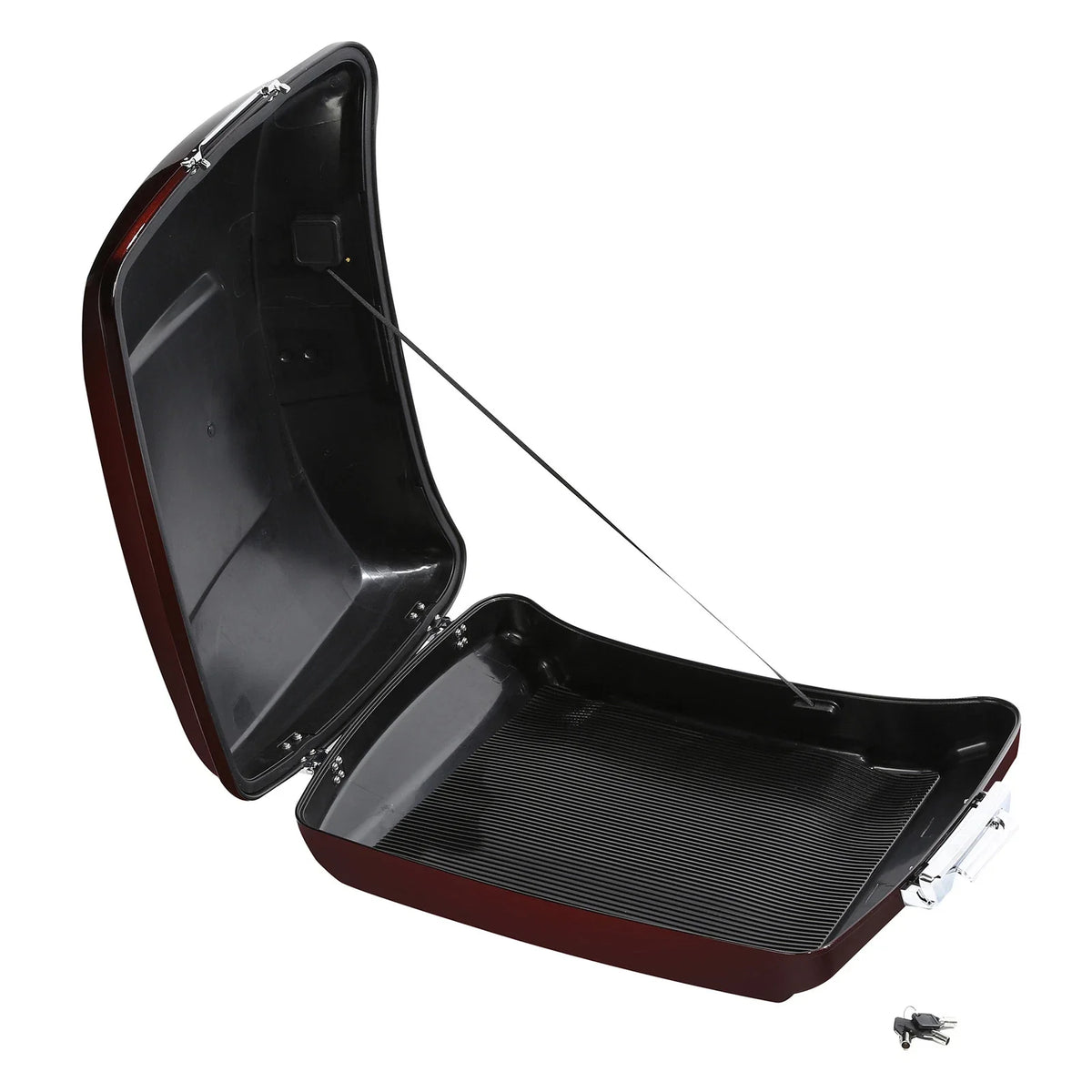 Trunk Backrest Pad Mount for Razor on Harley Touring 2014-2025 Twisted Cherry