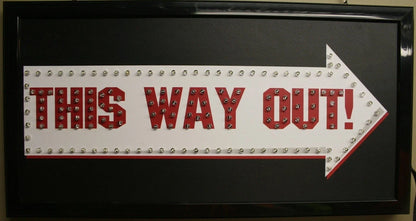 LED Lighted Sign for Home Decor Picture Hanging