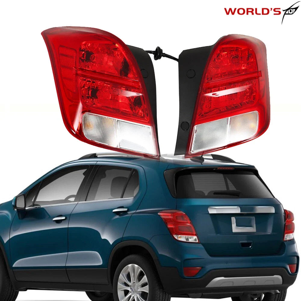 Tail Lights for Chevy Trax (2013–2019) Halogen with Bulbs Left+Right