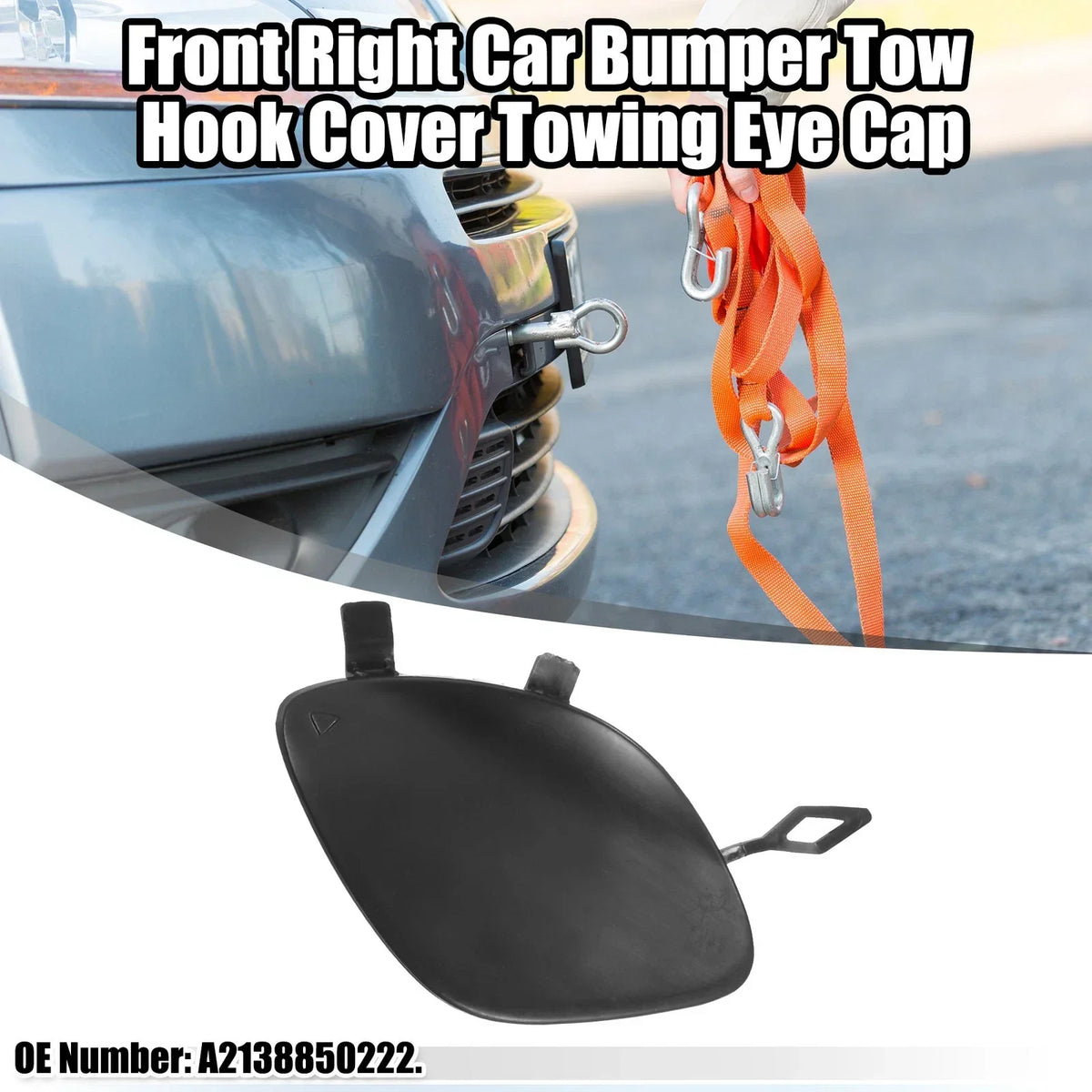 Front Right Cover for Tow Hook - Mercedes-Benz E 300 (2017-2023)