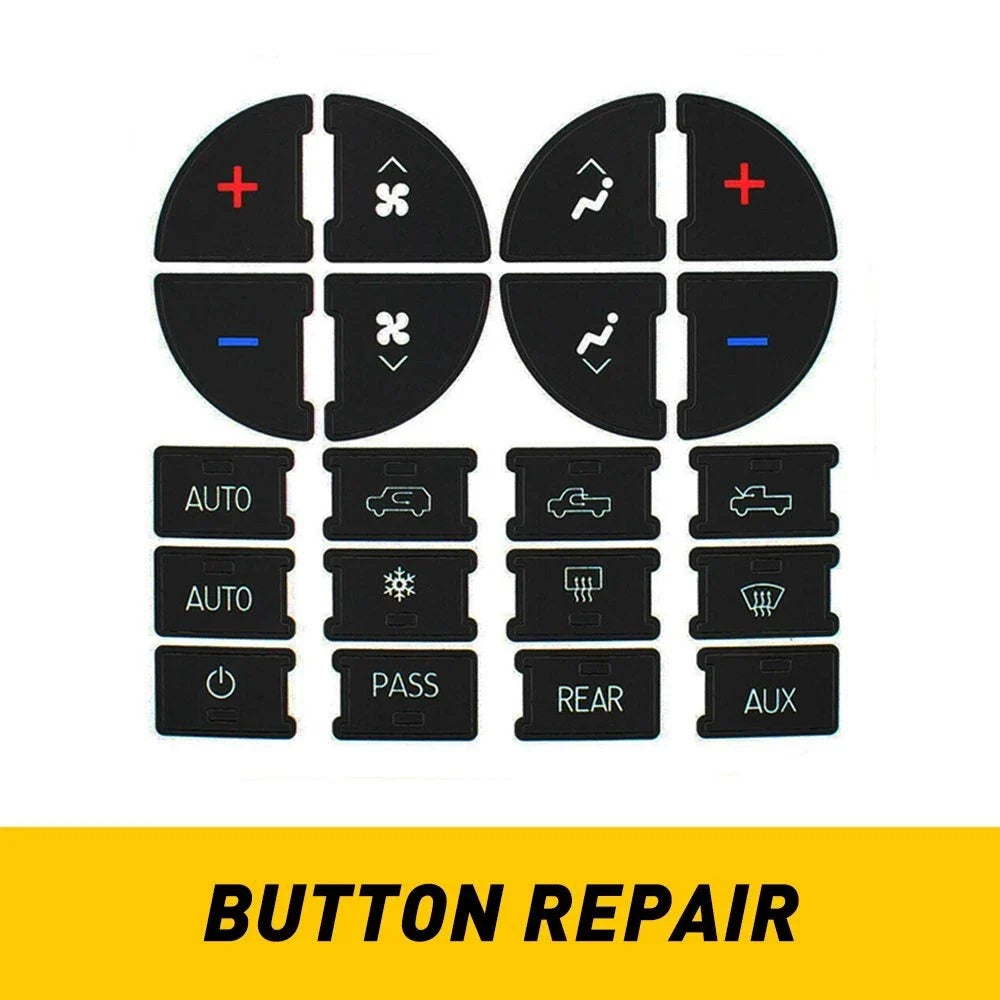 AC Climate Control Dash Button Repair for GMC Buick Chevrolet Tahoe Yukon