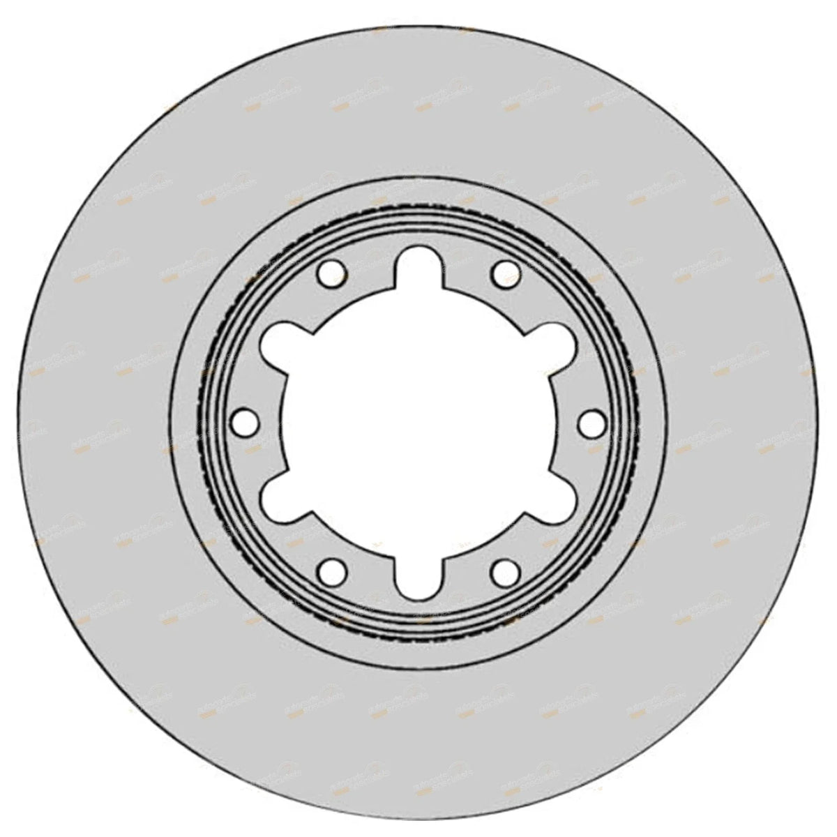 Front Brake Rotors Set for Nissan Patrol GU (2001-2010)