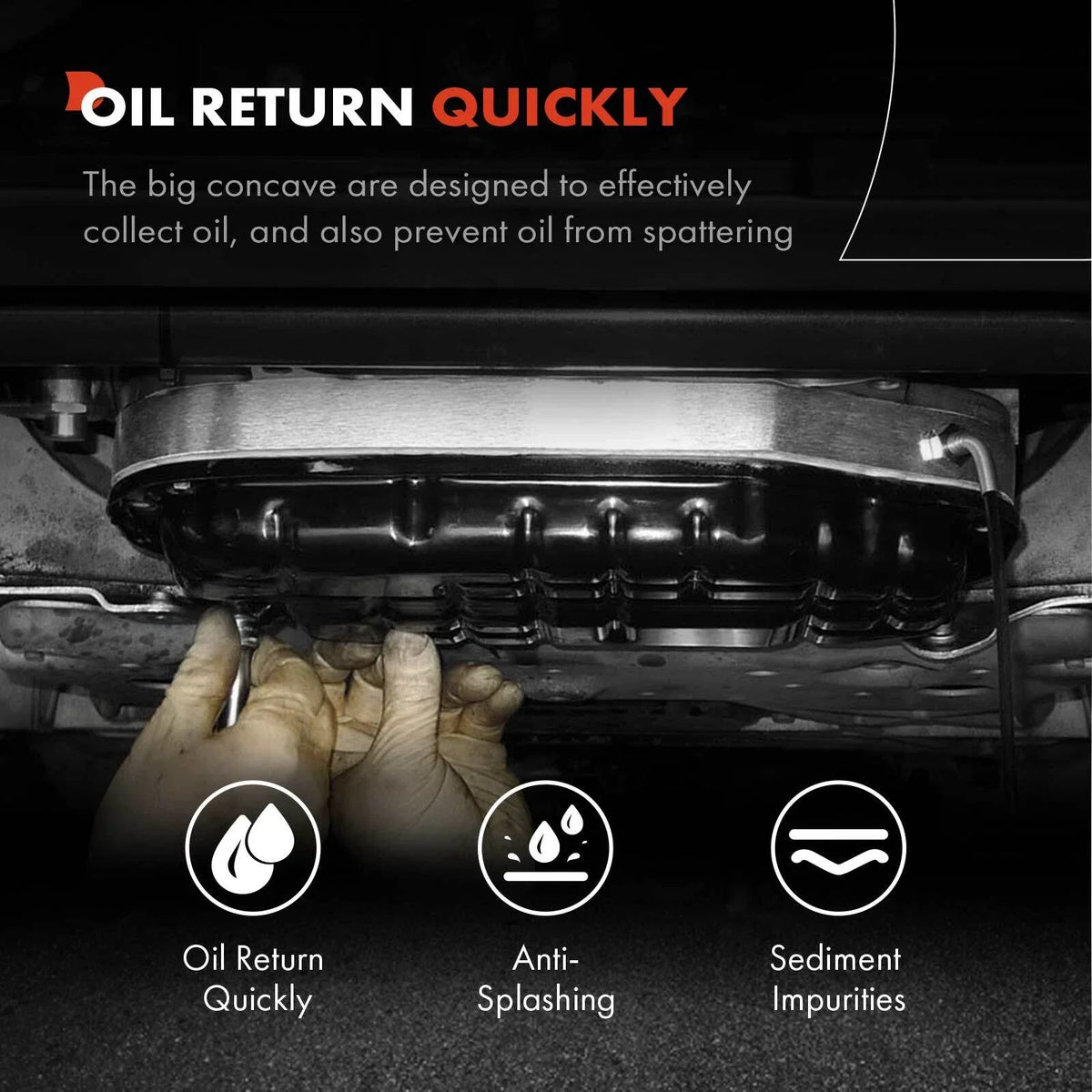 Lower Oil Pan for 2007-2012 Nissan Sentra