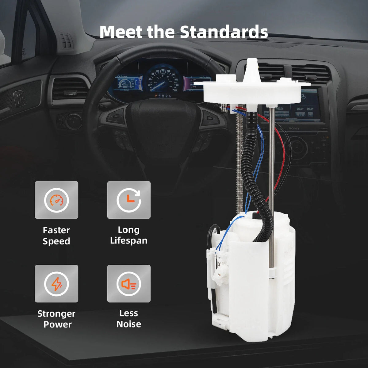 Fuel Pump Module Assembly E9186M (2012-2014) for Honda CR-V L4 2.4L